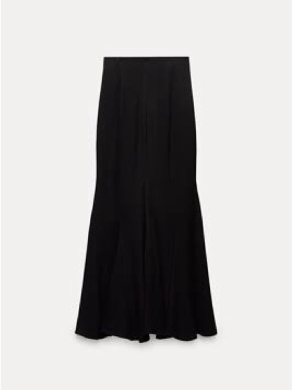 NWT Black Zara Mermaid / Trumpet Maxi Skirt M